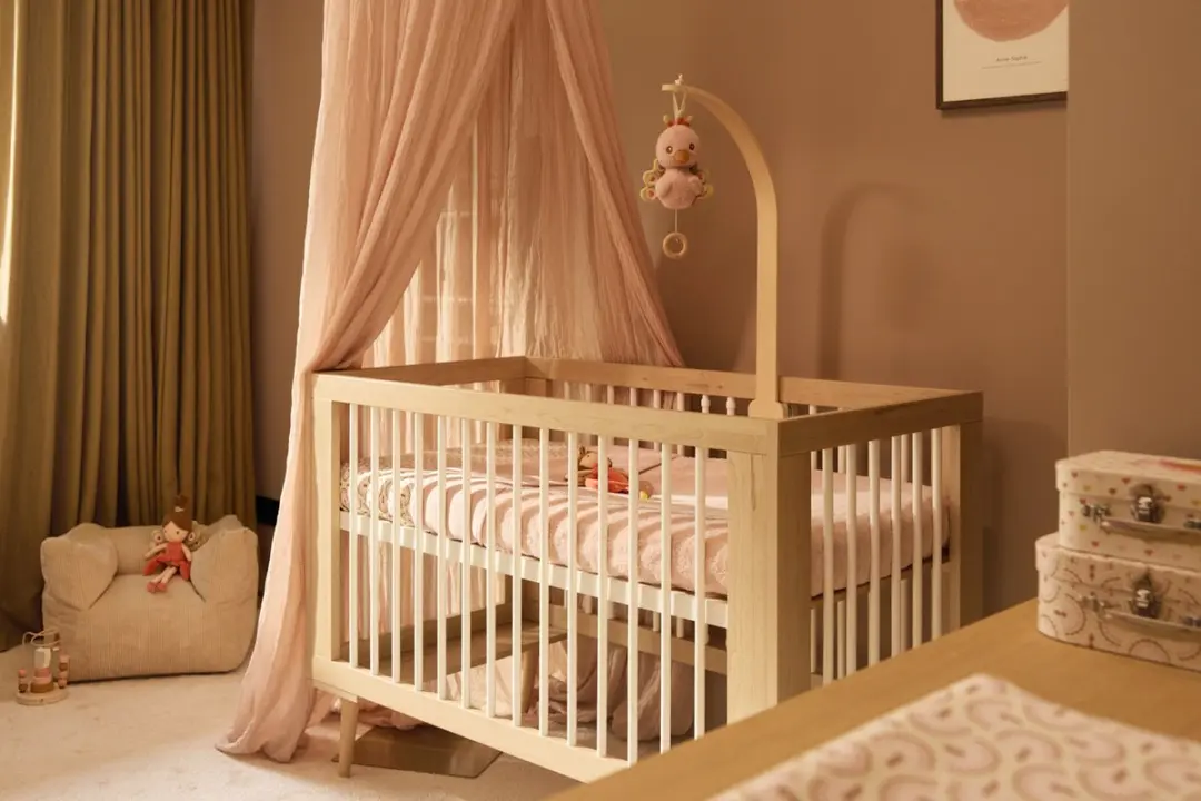 Jollein Baby Deken Ledikant 100x150cm Basic Silk Rose
