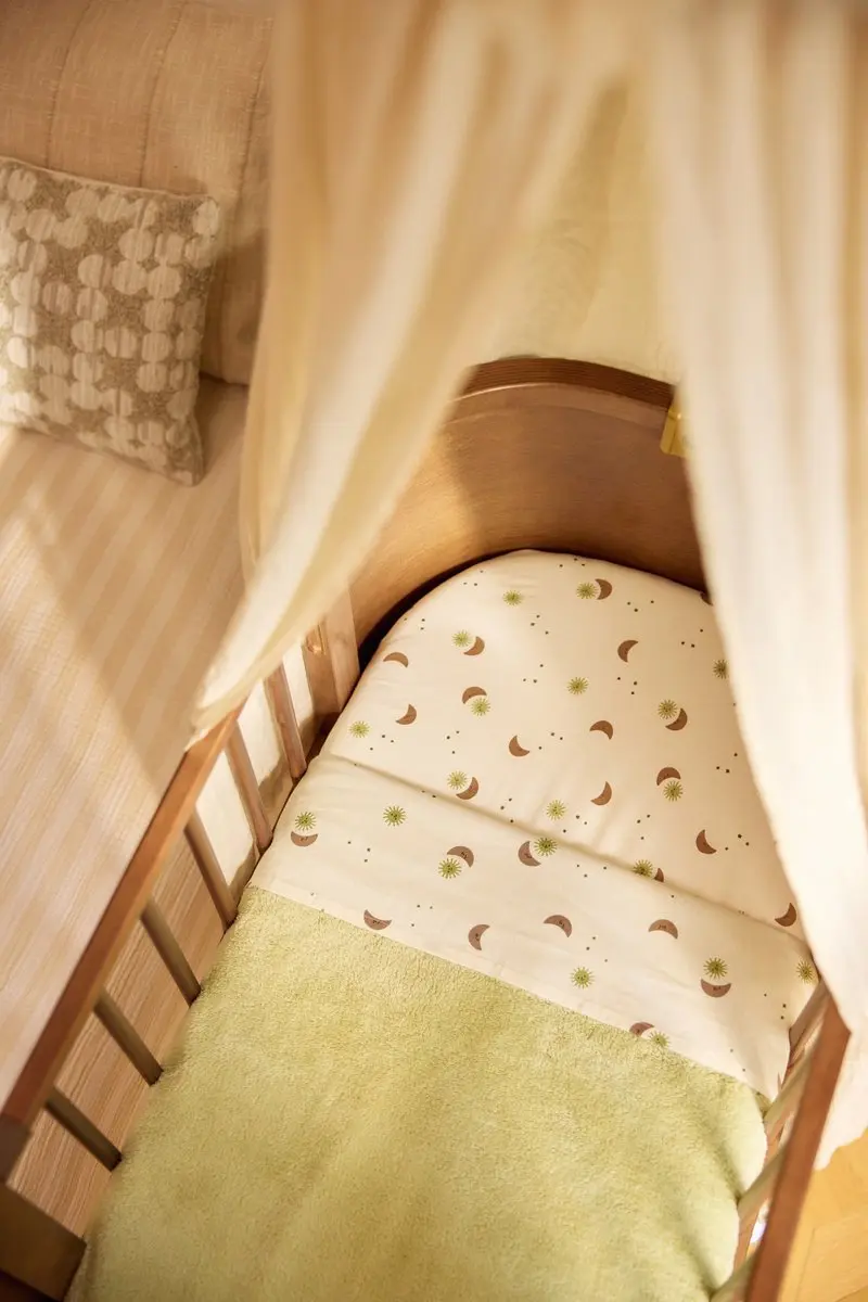 Jollein Baby Deken Ledikant 100x150cm Basic Soft Matcha