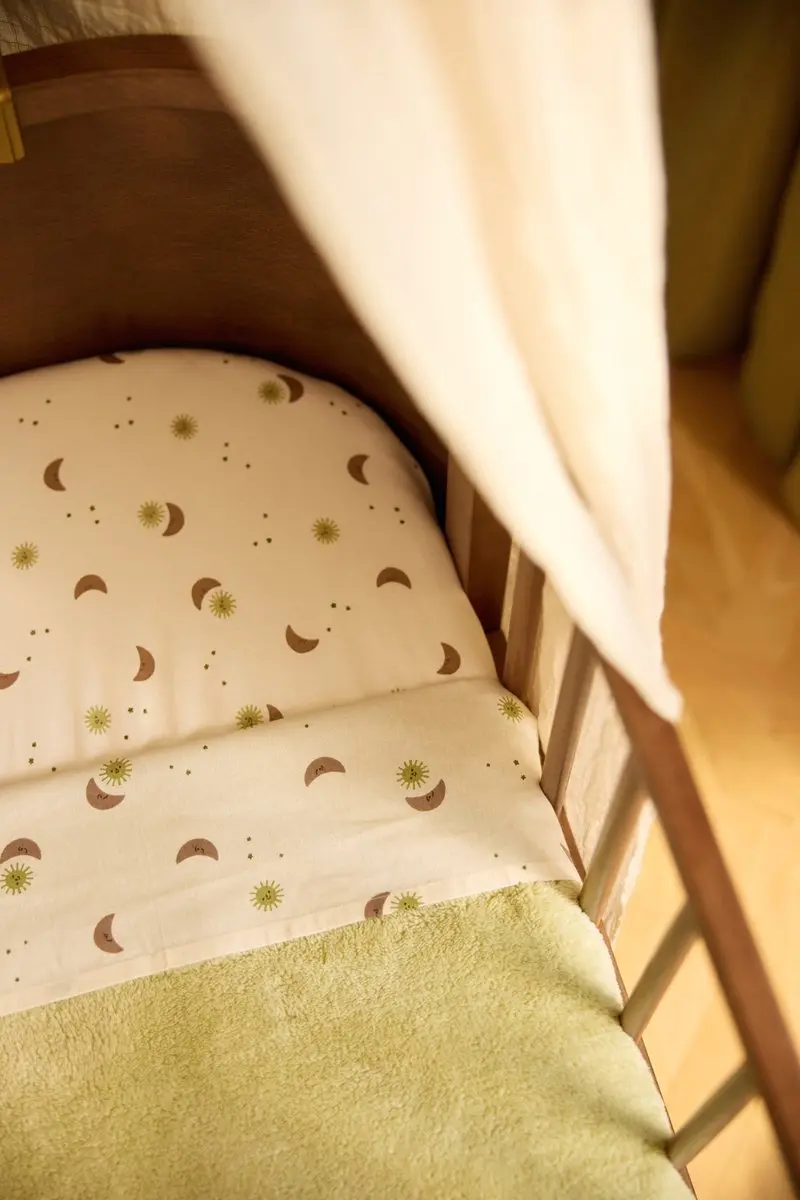 Jollein Baby Deken Ledikant 100x150cm Basic Soft Matcha