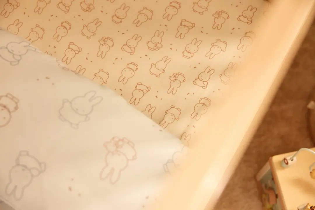 Jollein Miffy Moments Hoeslaken Jersey 40/50x80/90cm - Light Terra