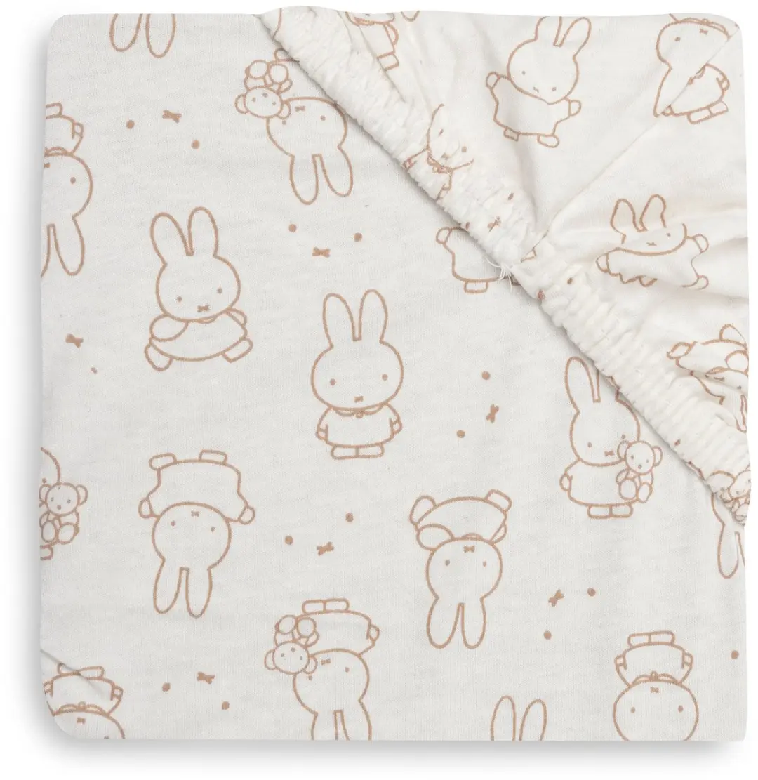 Jollein Miffy Moments Hoeslaken Jersey 40/50x80/90cm