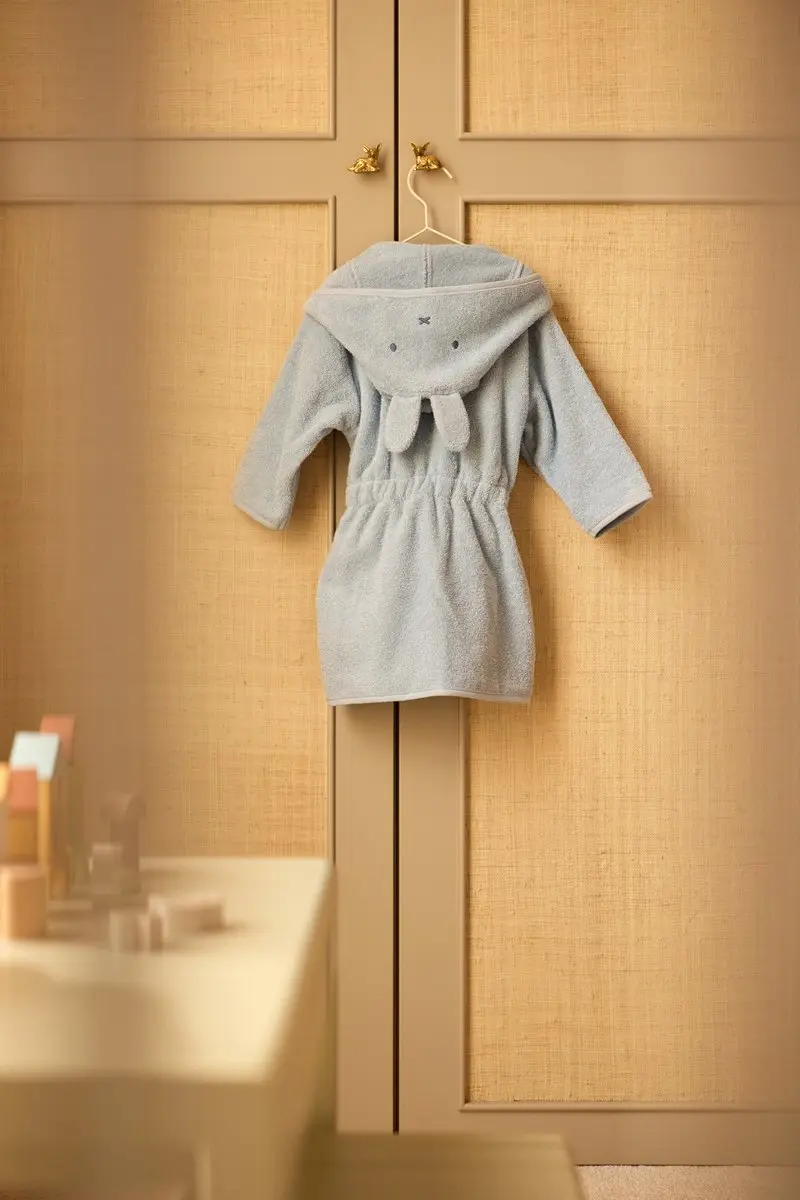 Jollein Badjas Miffy Cloudy Blue - 1-2 jaar