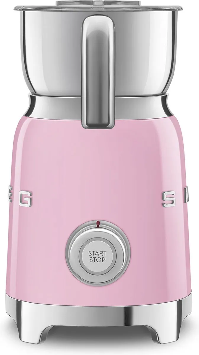 Smeg MFF11PKEU Melkopschuimer 600ml - Roze