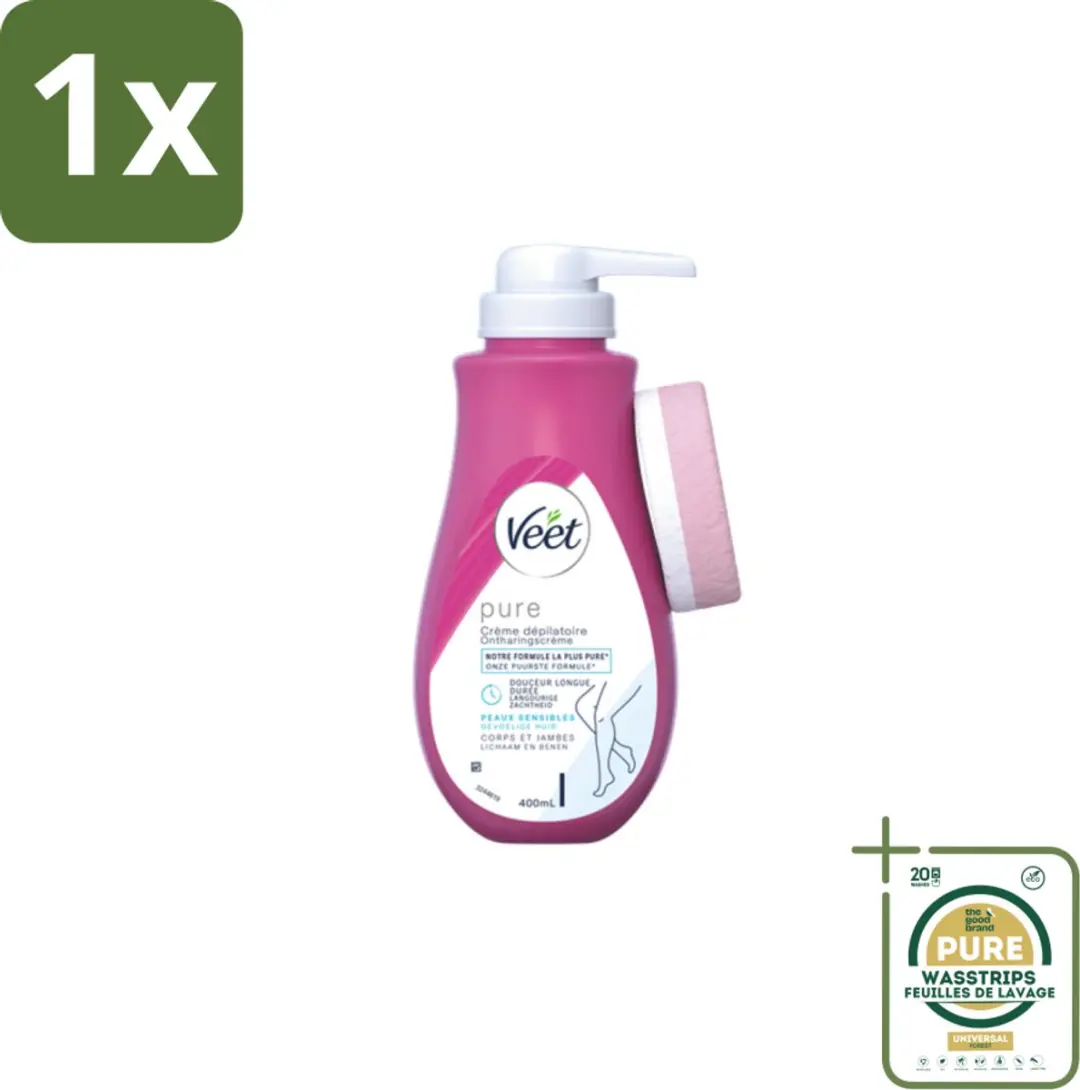 Veet Ontharingscrème Pure Gevoelige Huid 400ml