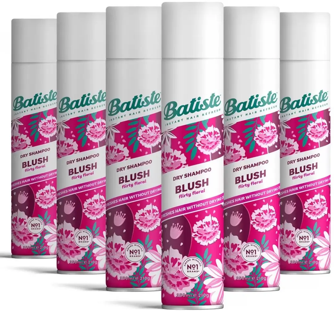 Batiste Blush Droogshampoo - 6x200ml