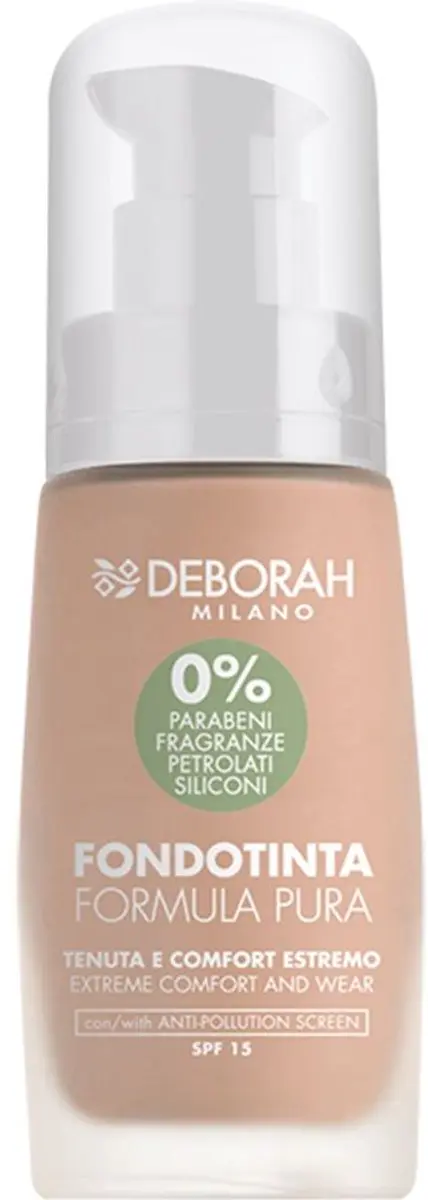 Deborah Milano Formula Pura 01 Foundation 30ml