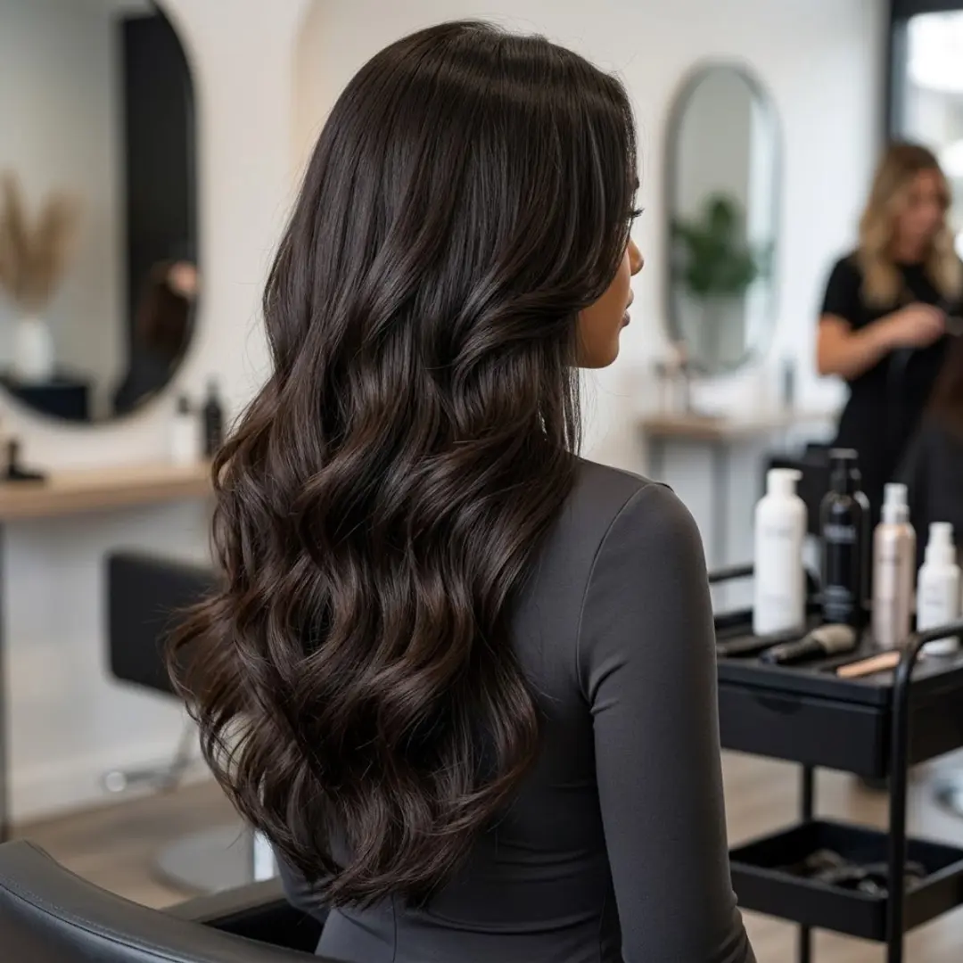 NUVEX Haar Extensions Clip 6PS-1B - Zwart
