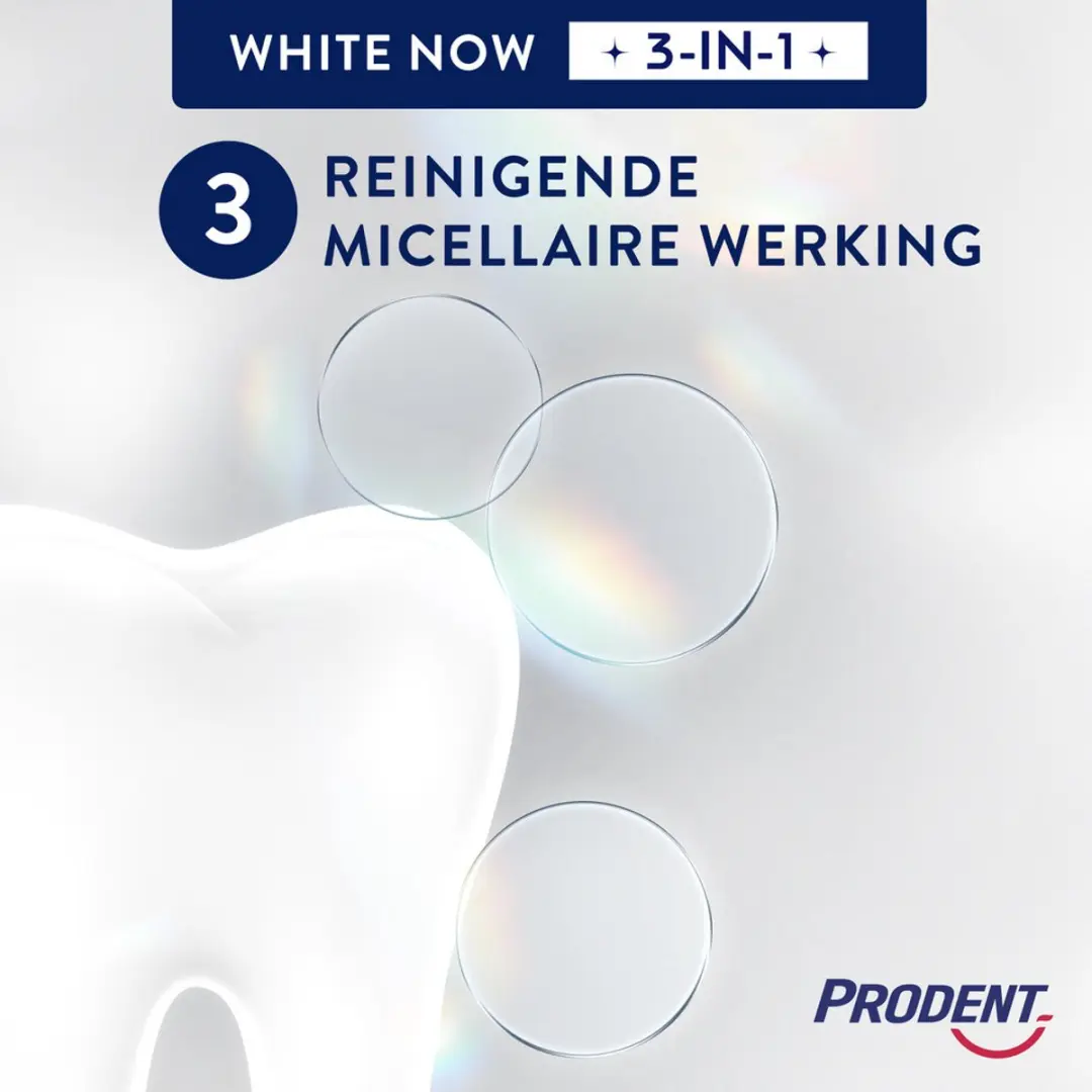 Prodent White Now 3IN1 Tandpasta 24x75ml