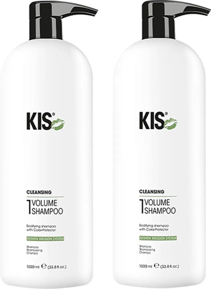 KIS KeraClean Volume Shampoo 2x1000ml