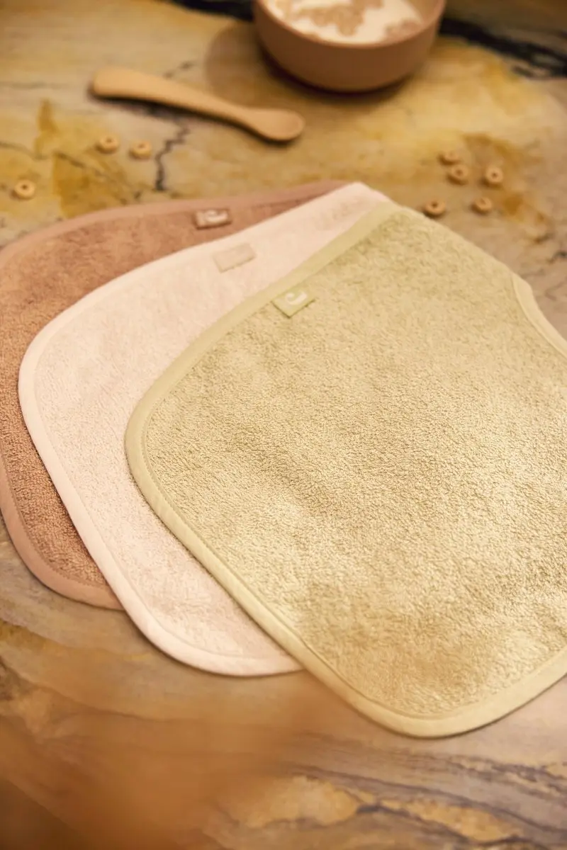 Jollein Slab Badstof Handdoeken - 3 Stuks - Multicolor