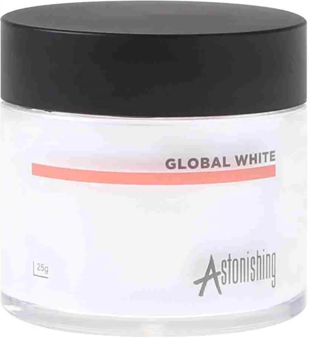 Astonishing Acrylic Powder Global White 100ml - 100 Stuks