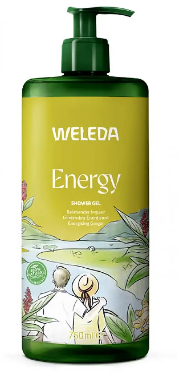 Weleda Energy Douchegel Gember 750ml