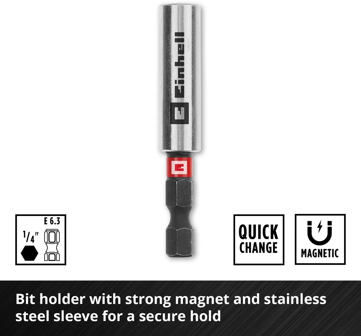 Einhell Slagbitset 11-delig - 25mm PH/PZ/T/H - S2-staal