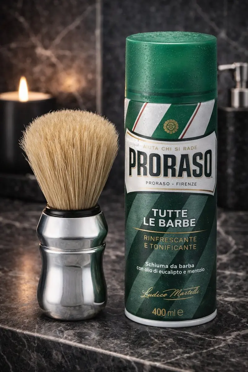 Proraso Scheerschuim Groen 400ml