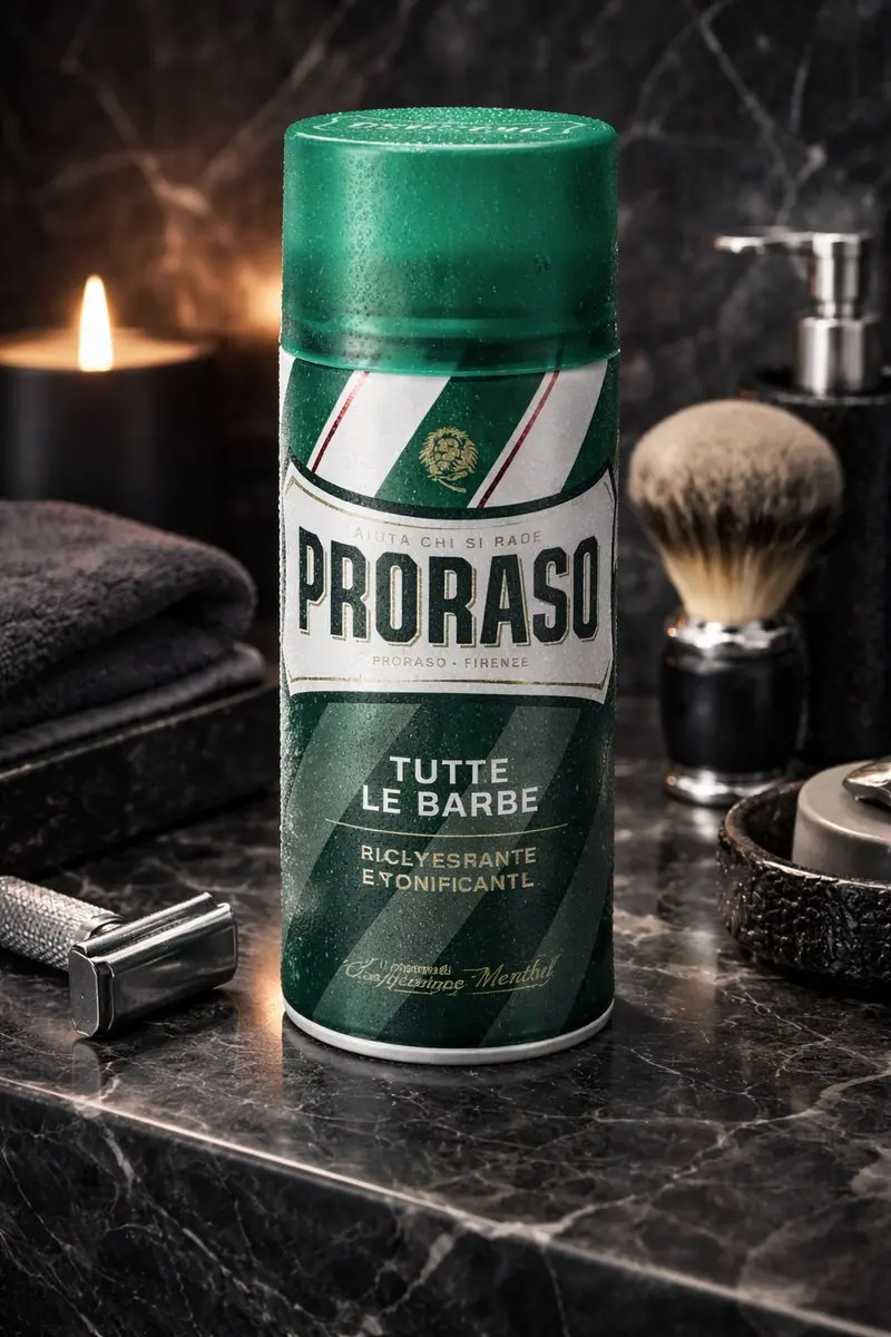 Proraso Scheerschuim Groen 400ml