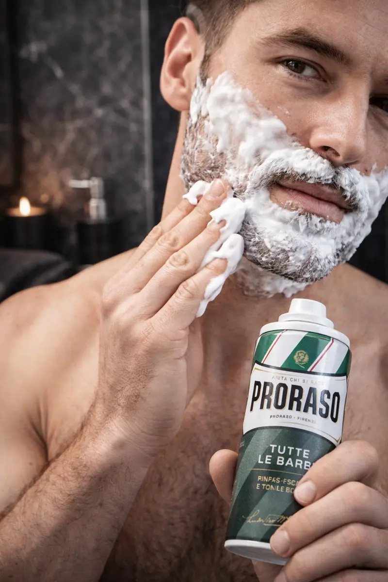 Proraso Scheerschuim Groen 400ml