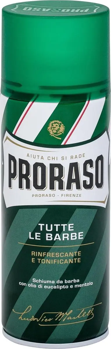 Proraso Scheerschuim Groen 400ml