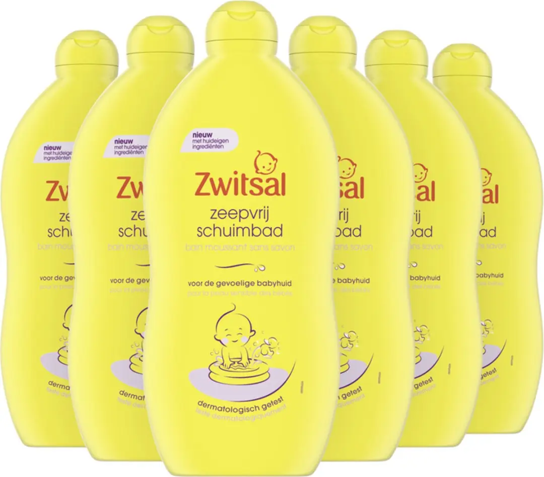 Zwitsal Zeepvrij Schuimbad Baby 700ml