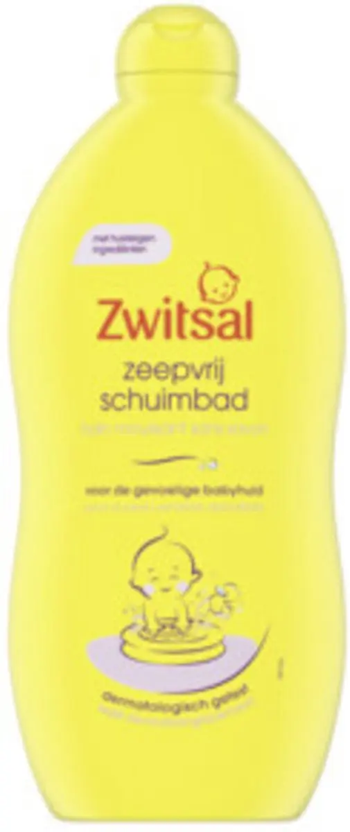 Zwitsal Zeepvrij Schuimbad Baby 700ml - 6 Stuks
