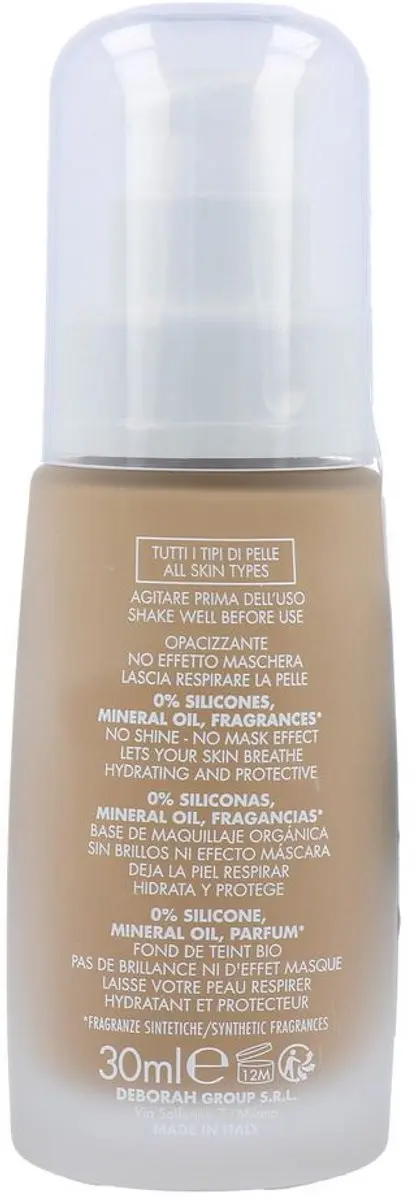 Deborah Milano Formula Pura 02 Foundation 30ml
