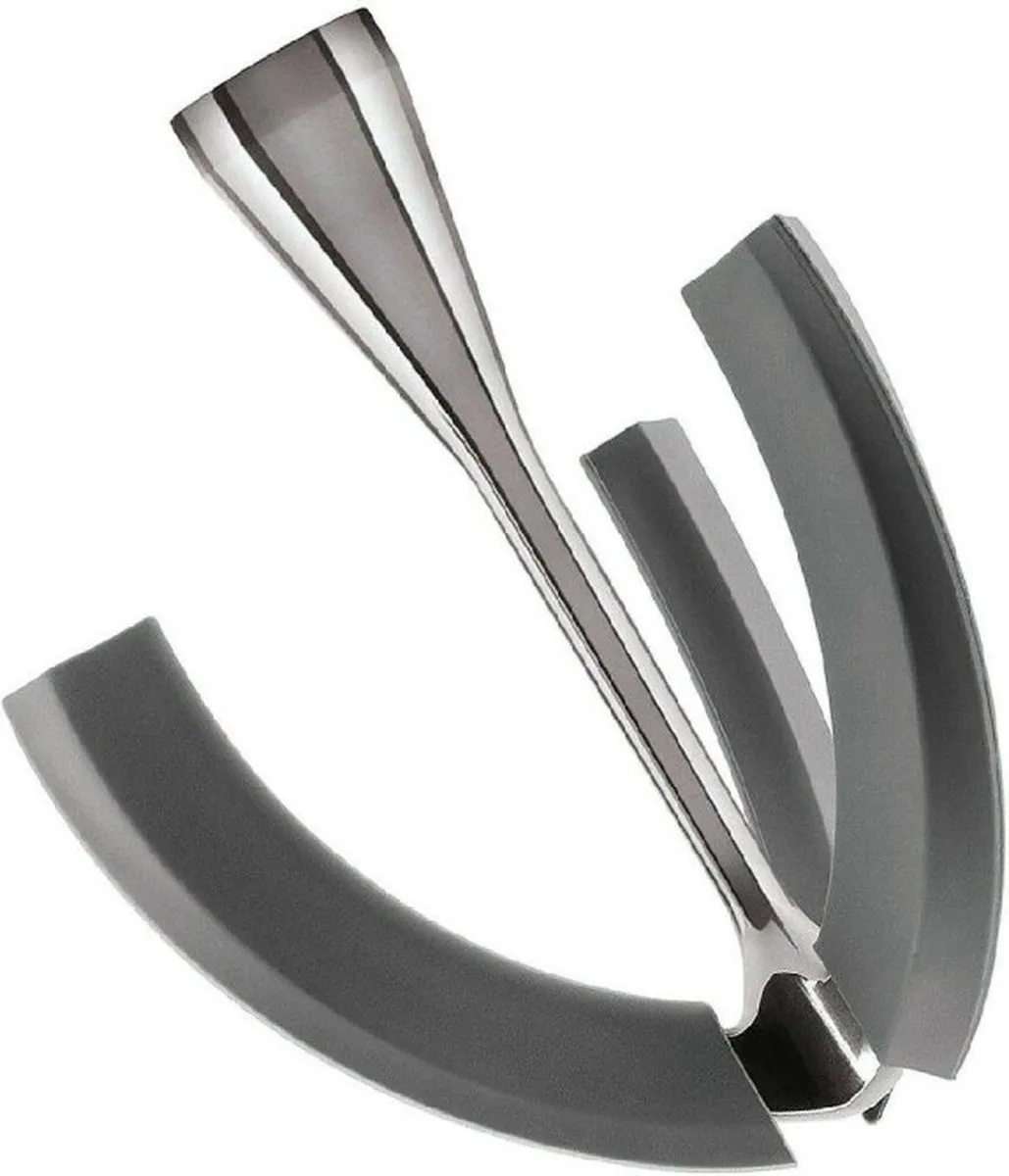 Smeg SMFB02 Klopper - Zilver