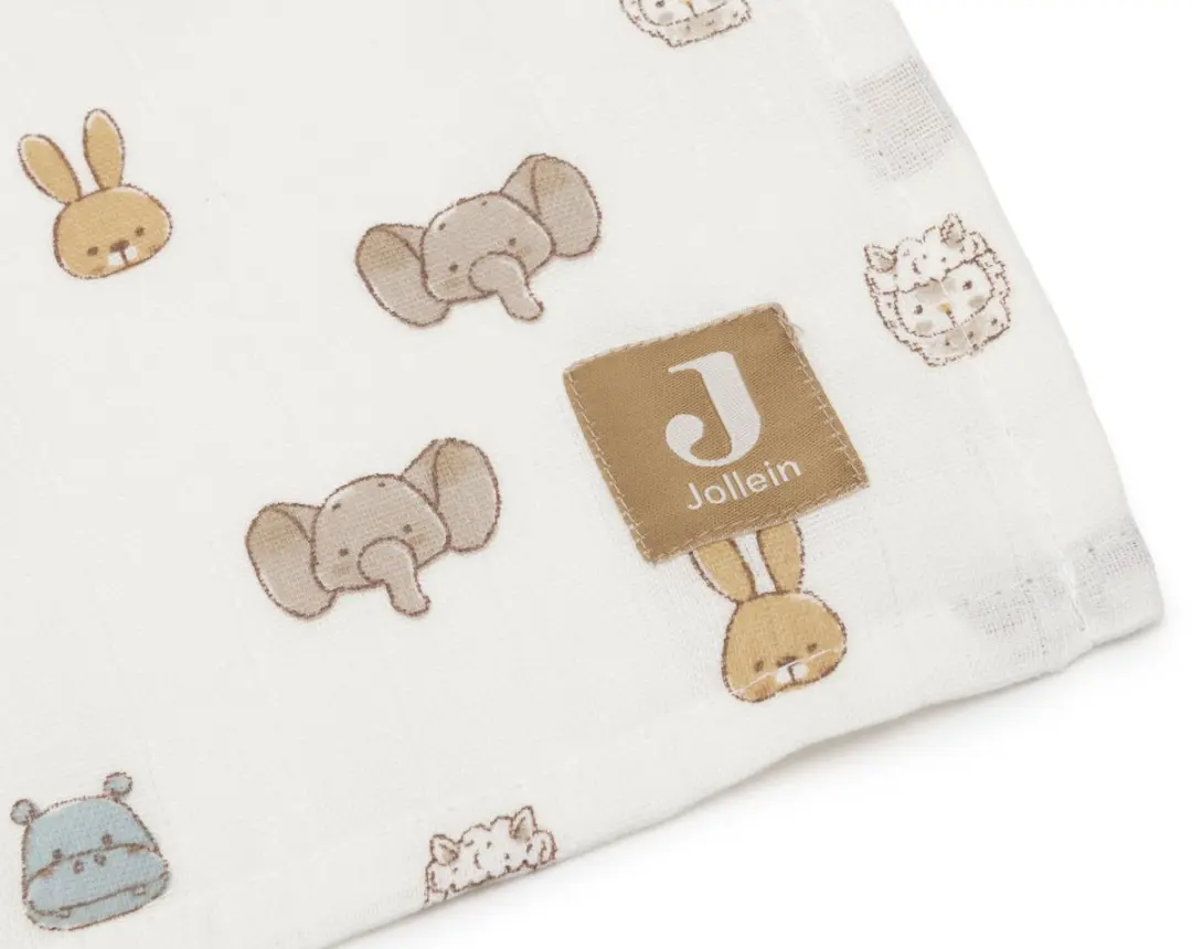 Jollein Hydrofiele Doek Large 115x115cm - 2 Stuks