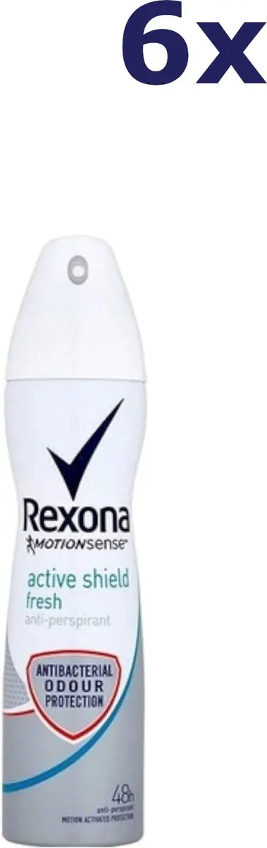 Rexona Deodorant Spray Motion Sense Active Protection Fresh 150ml - 6 Stuks