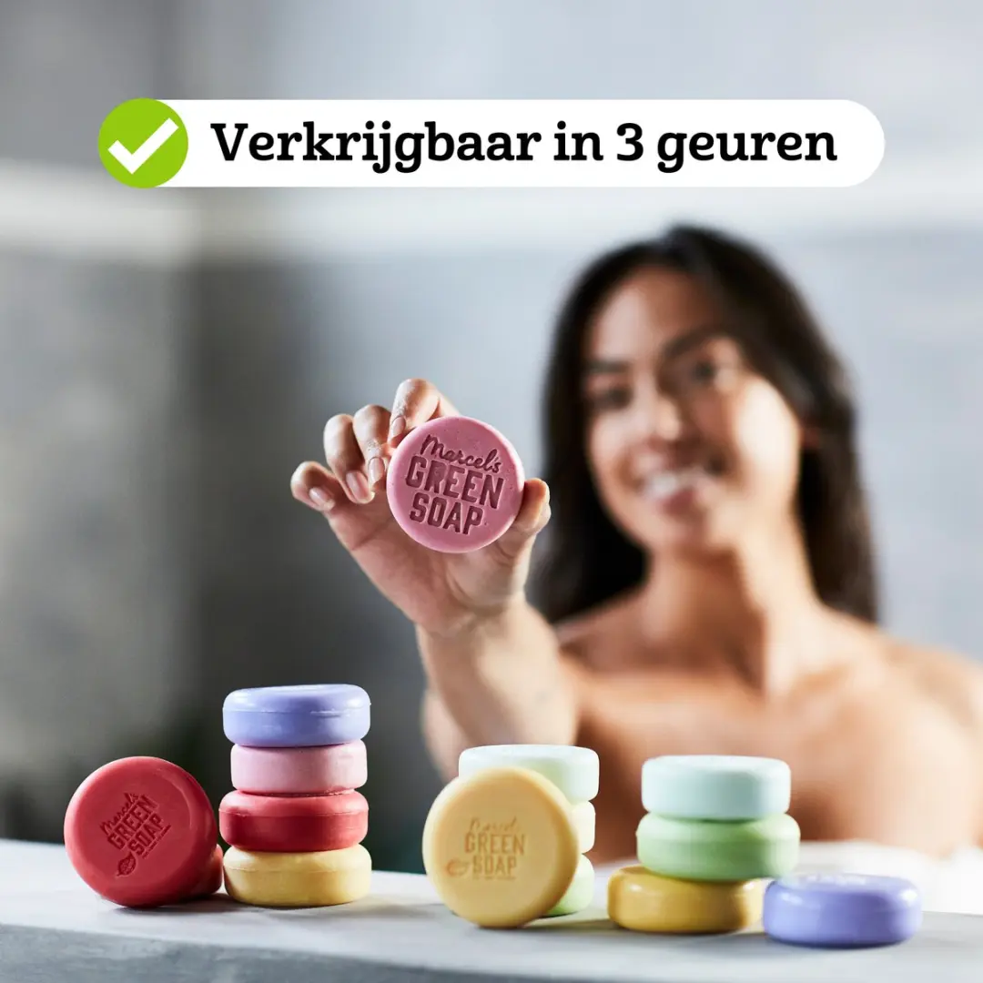 Marcel's Green Soap Shampoo Bar Tonka & Muguet - 6x90g