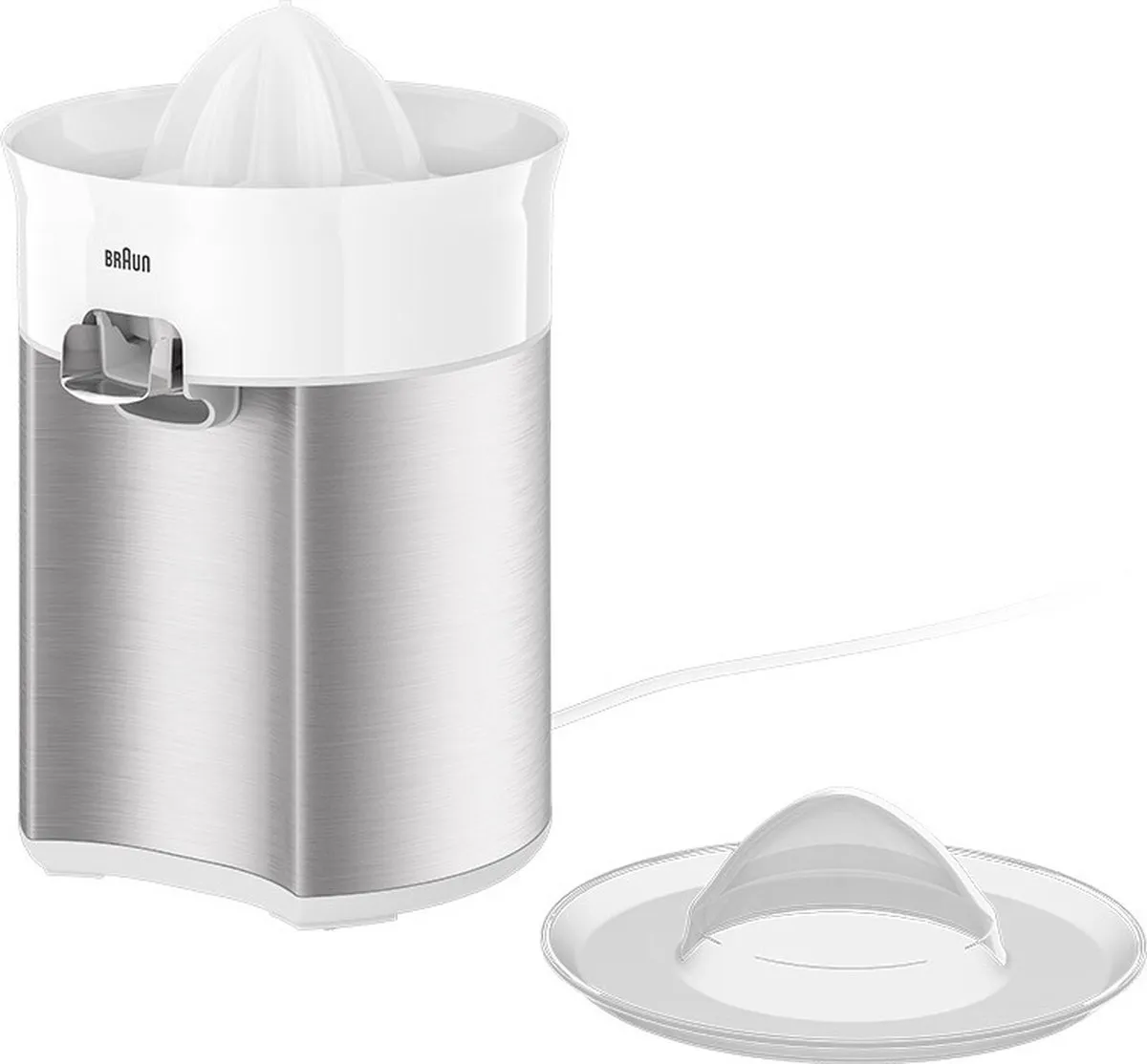 Braun CJ5050WH Elektrische Citruspers - 60W - Wit