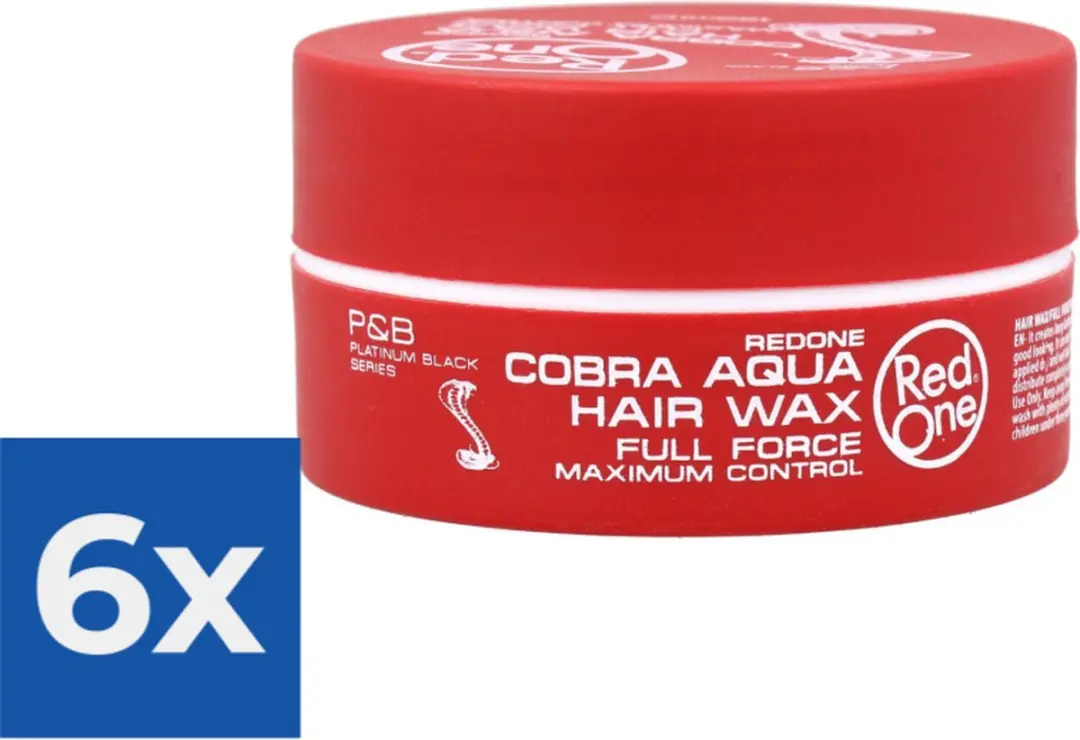 Red One Cobra Aqua Haarwax 150ml