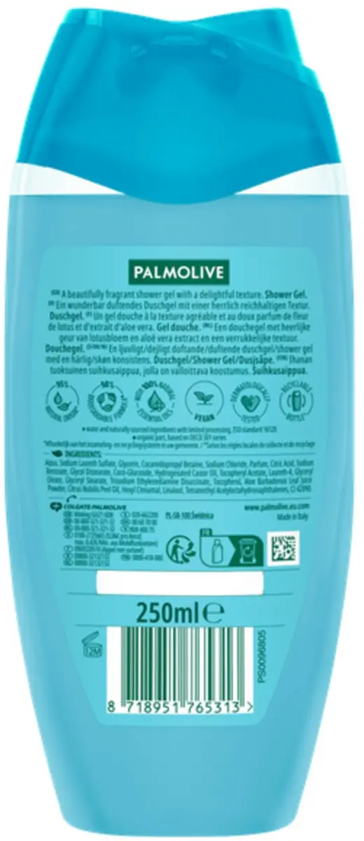 Palmolive Douchegel Shower & Shave 250ml - 12 Stuks