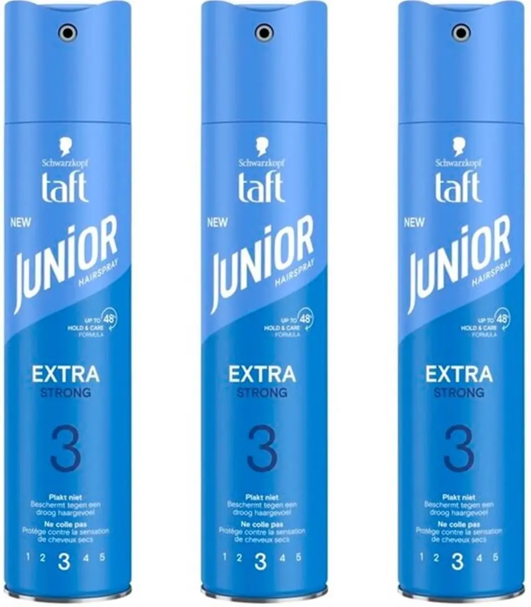 Taft Junior Haarlak Extra Strong 750ml