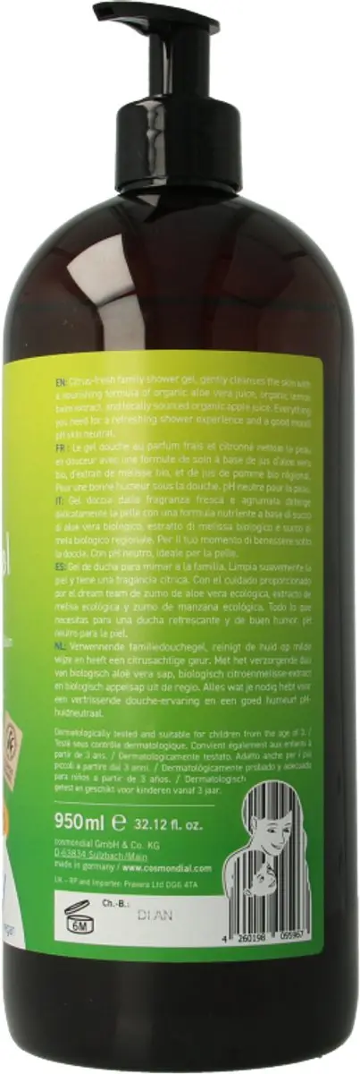 Benecos Douchegel Wellness Moment Vegan 950ml