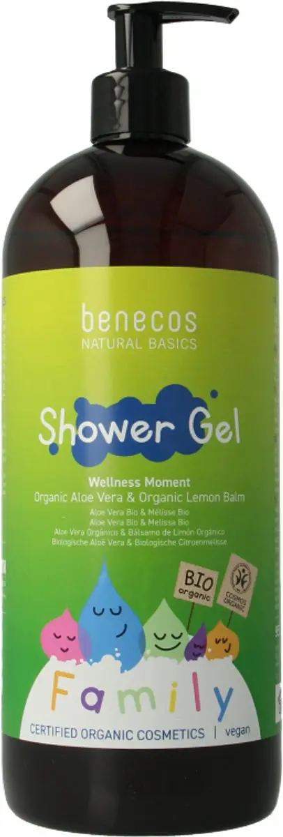 Benecos Douchegel Wellness Moment Vegan 950ml