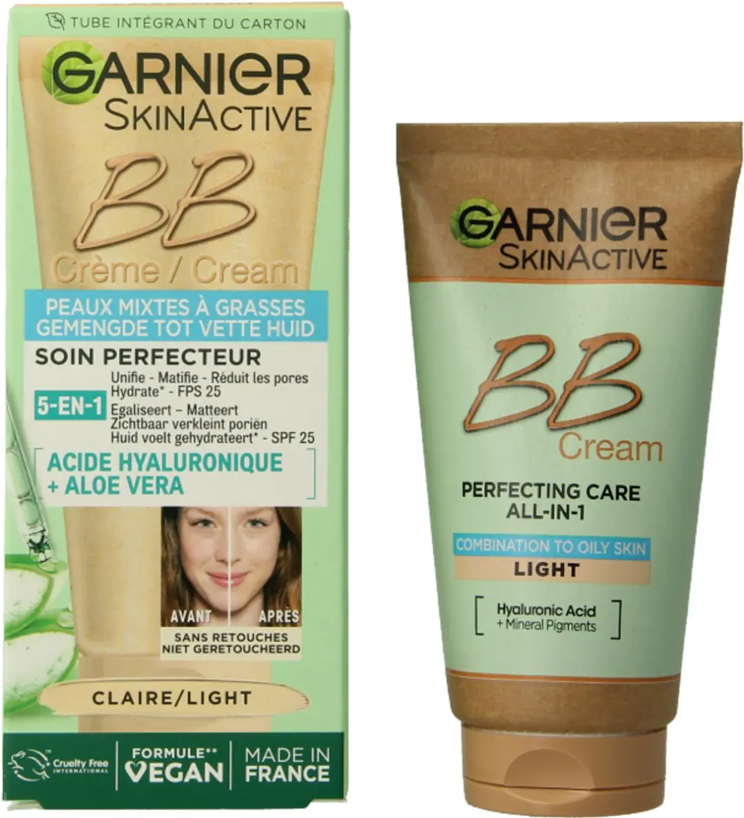 Garnier SkinActive BB Cream Light Oil Free 50ml