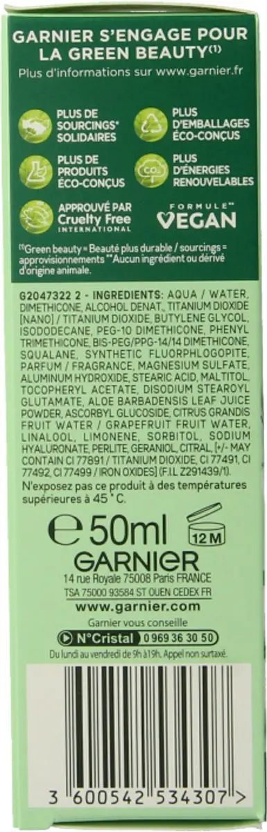 Garnier SkinActive BB Cream Light Oil Free 50ml
