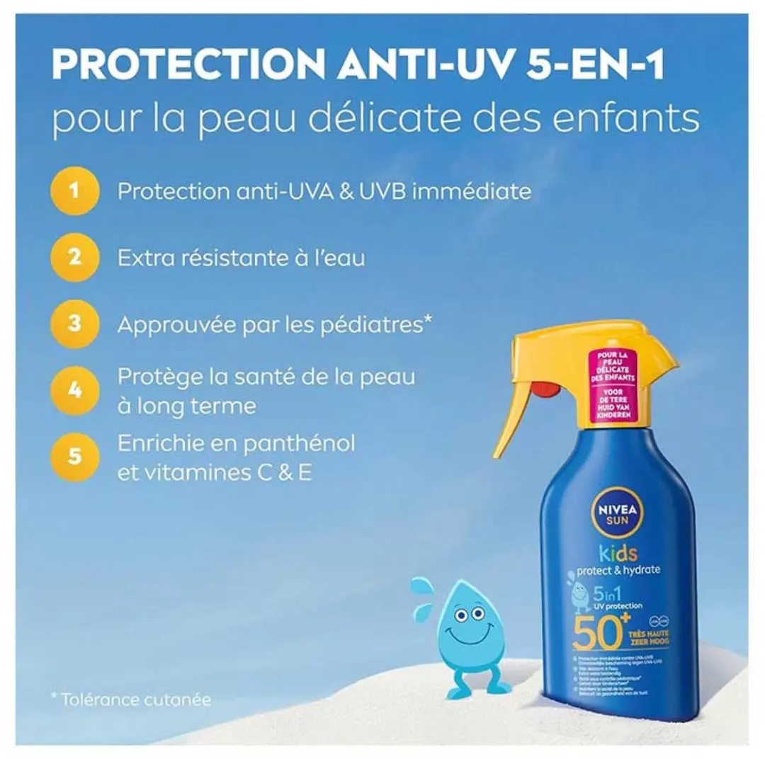 NIVEA Sun Protect & Hydrate Kids Zonnecrème SPF50+ 250ml