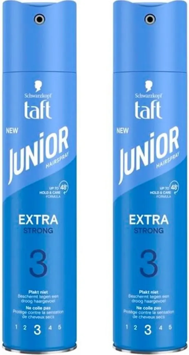 Taft Junior Haarlak Extra Strong 250ml