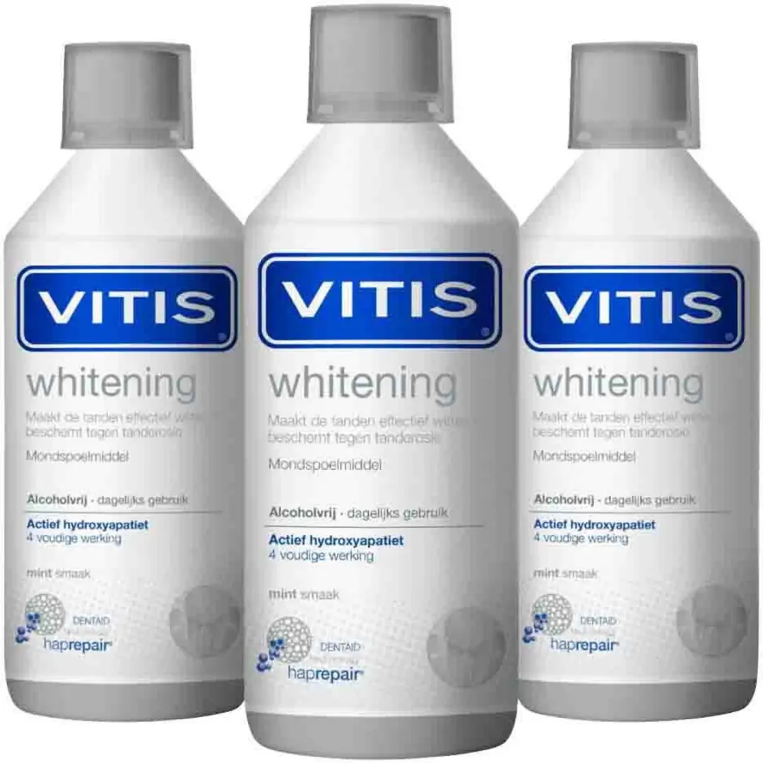 Vitis Mondwater Whitening 500ml