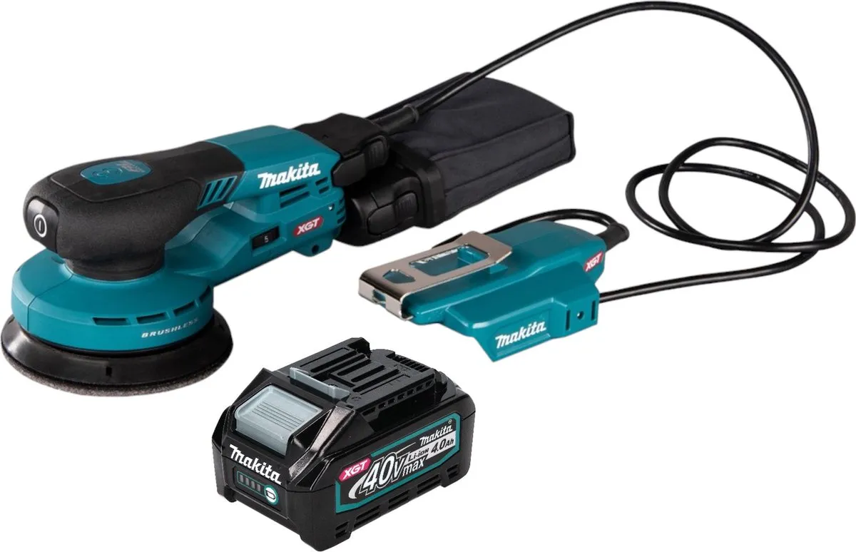 Makita BO003CGM1 Accuschuurmachine 40V 125mm