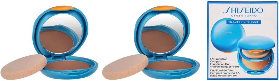 Shiseido UV Protective Compact Foundation SPF30 Duo Set
