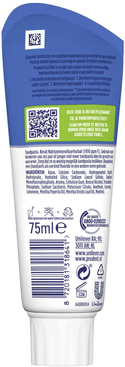 Prodent Cool Mint Tandpasta