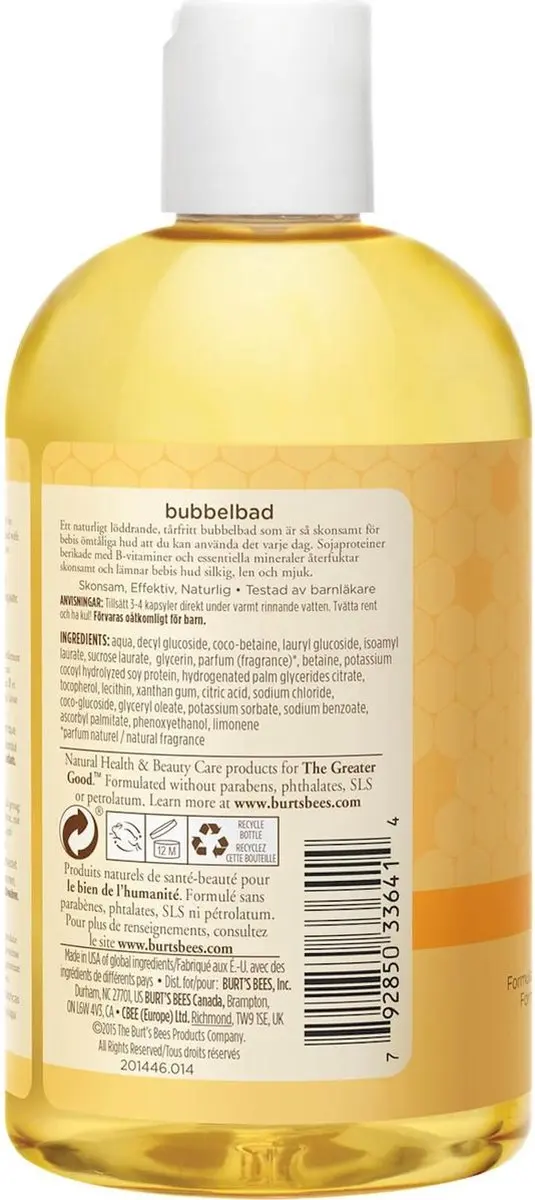 Burt's Bees Baby Bubble Bath 350ml