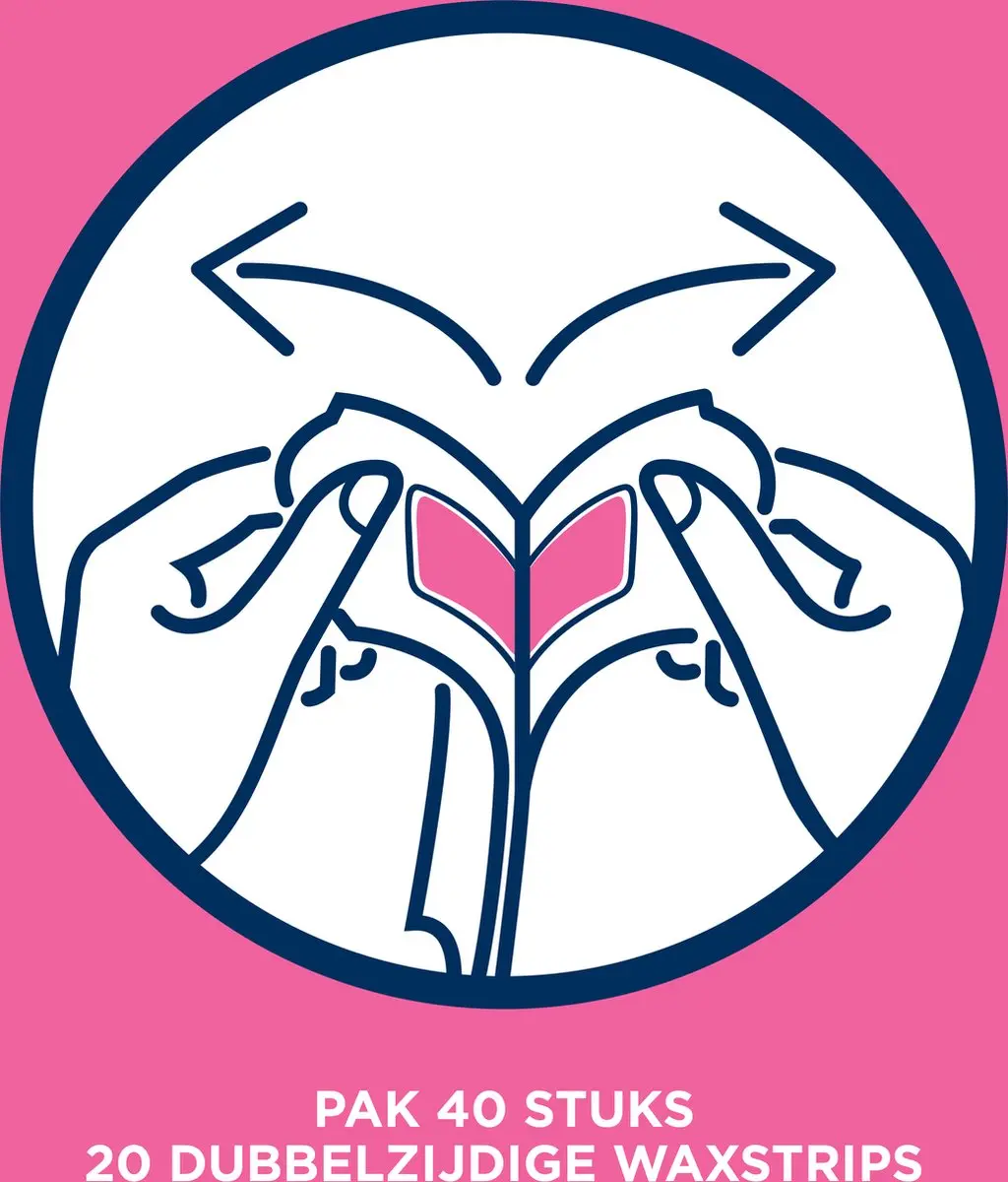 Veet Pure Koude Wasstrips - 56 Stuks (40+16) - Hypoallergeen