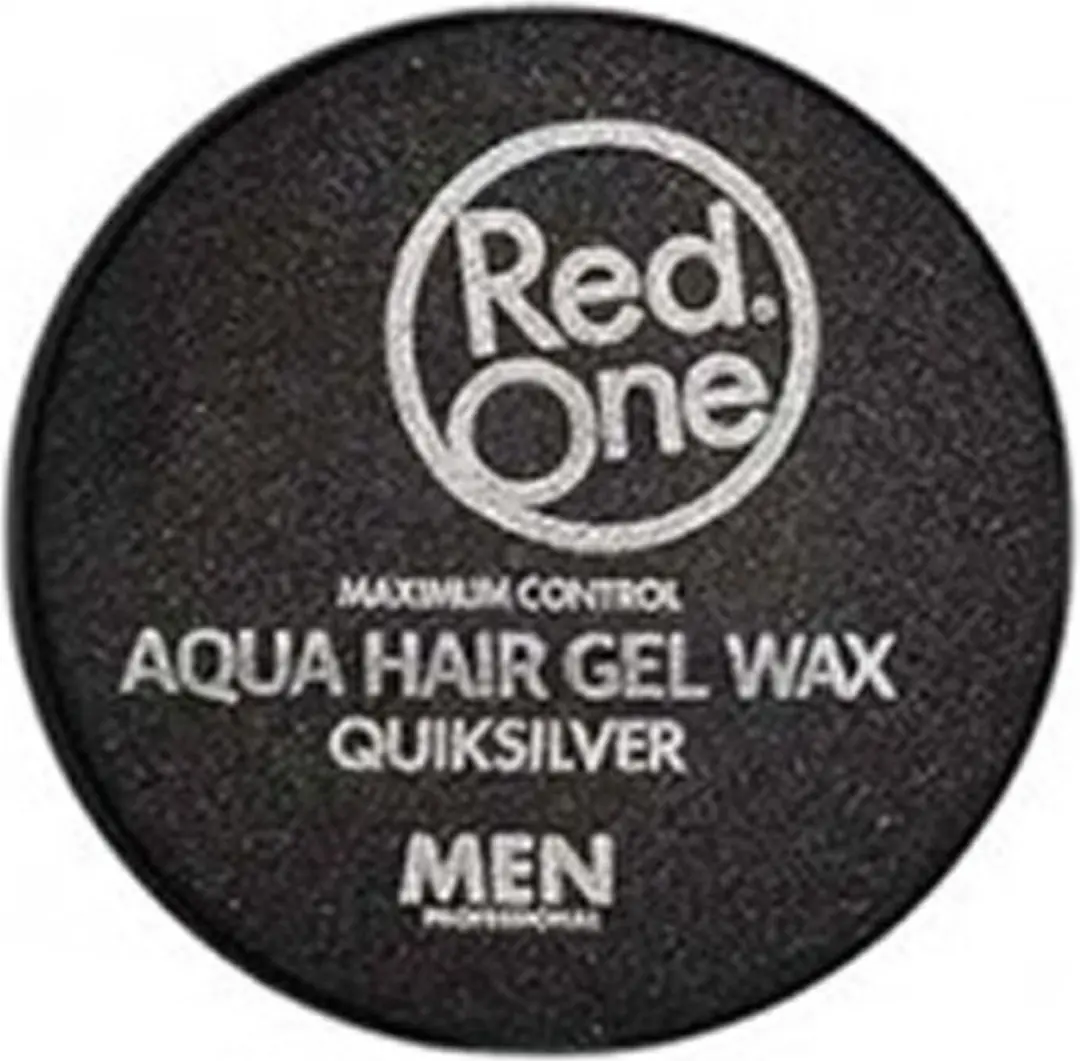Red One Quicksilver Aqua Hair Wax 150ml - 12 Stuks