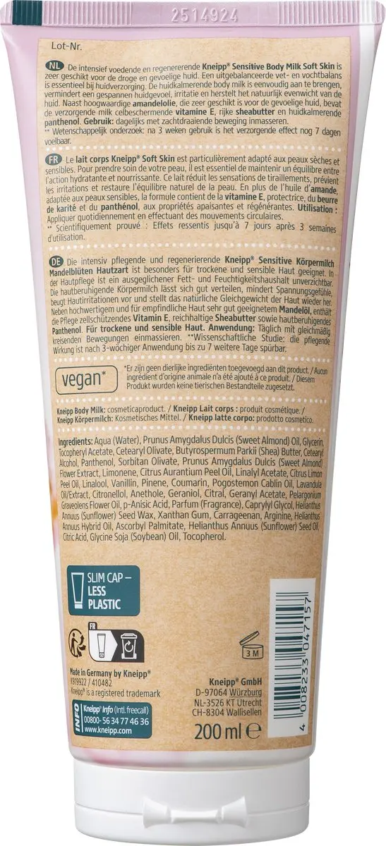 Kneipp Soft Skin Amandelbloesem Bodylotion 200ml