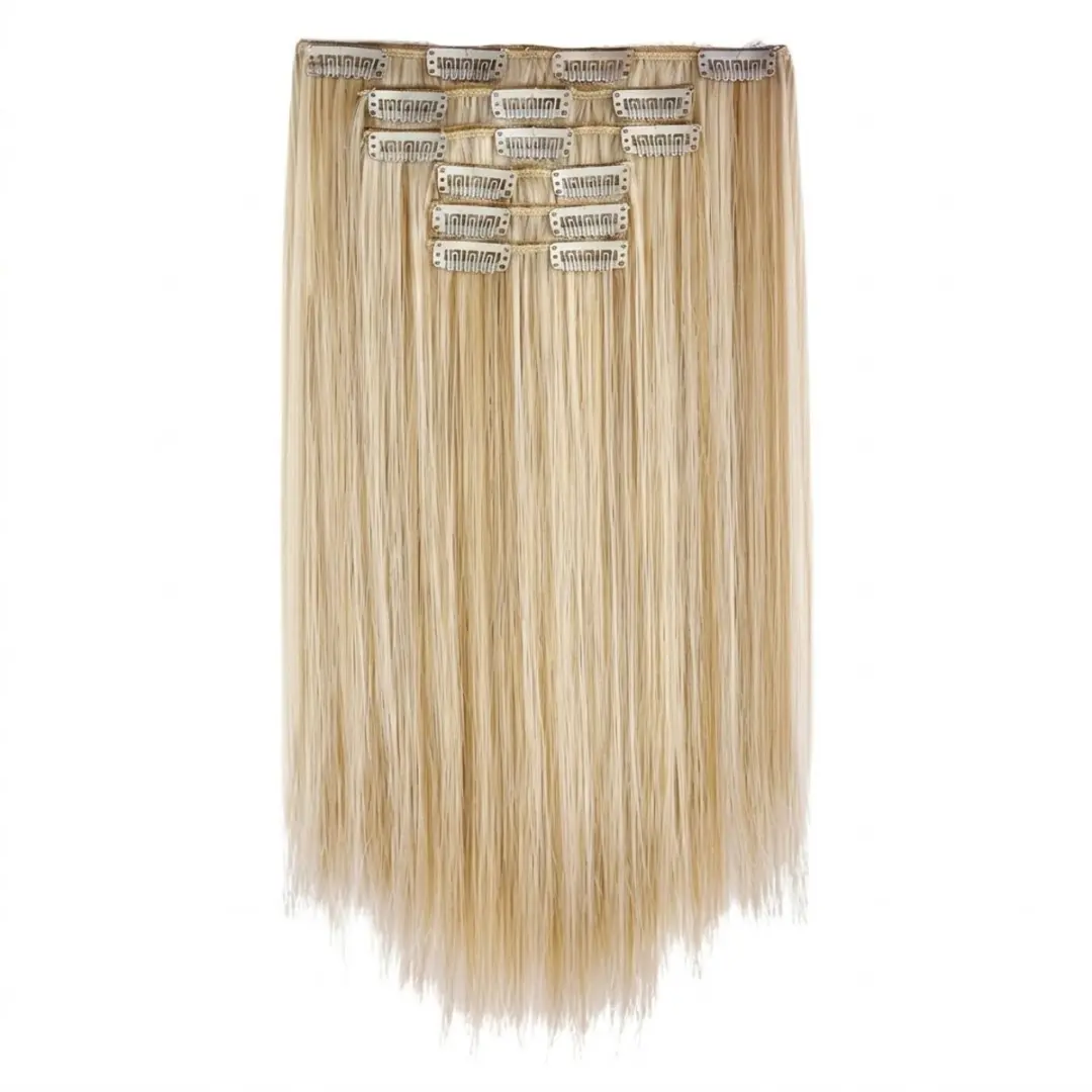 NUVEX Haar Extensions Clip-in Lichtblond 6PS-24H613