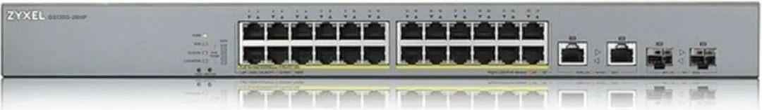 Zyxel GS1350-26HP-EU0101F Switch - 24x PoE 10/100/1000Mbps - 2x SFP