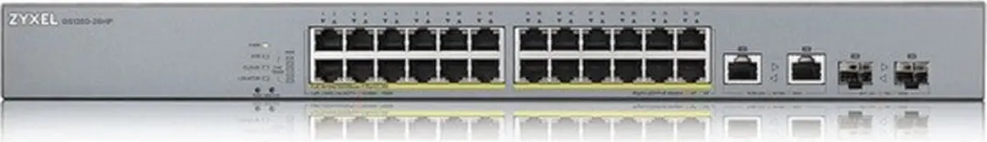 Zyxel GS1350-26HP-EU0101F Switch - 24x PoE 10/100/1000Mbps - 2x SFP