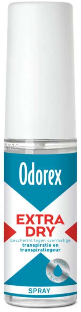 Odorex Extra Dry Pompspray 3x30ml